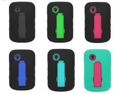 Hybrid Armor w KickStand Case Phone Cover Accessory for TRACFONE LG 306G LG306G