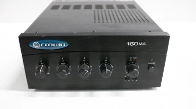 Crown 160MA Four Input, 70V Mixer-Amplifier G160ma - Image 1 of 4