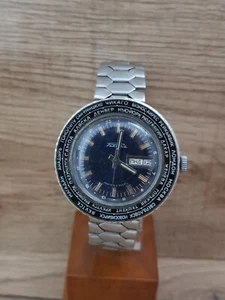 USSR Mechanical Wrist Watch Raketa City World Time Cal.2628H 19 Jewels - Picture 1 of 14
