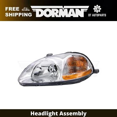 Conjunto de faros izquierdo para Honda Civic Dorman 1996-1998 1997 Foto 1 de 4