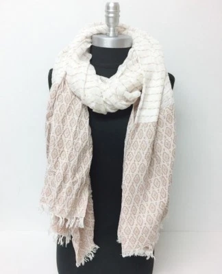 NUEVO Para Mujer Invierno Bufanda Tictac Rayas Mantón Oblongo Envoltura Pashmina Suave Foto 1 de 2