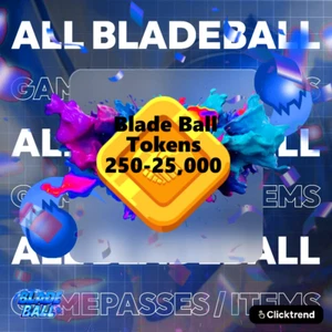 🔥CHEAPER TOKENS🔥 ROBLOX Blade Ball - Trading Tokens | FAST | Quick Delivery - Picture 1 of 5