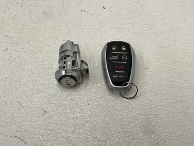 2018-2022 Alfa Romeo Stelvio Smart Key Fob Lock Cylinder Set 1570 OEM - Image 1 of 4
