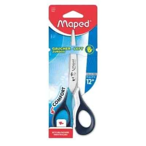 Maped Sensoft Scissors 16cm-Blue - Ergonomic & Soft Grip for Comfortable Cutting - Picture 1 of 1