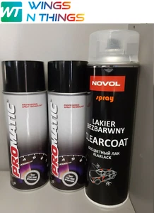 NOVOL BODYSHOP AEROSOL PAINT LACQUER x2 FOR BMW MOREA GREEN 288 - Picture 1 of 4