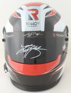 Von Kyle Busch signierter NASCAR Rowdy Integralhelm (PA) - Bild 1 von 7