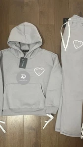 Carsicko Signature Heart Tracksuit Grey - Brand New Authentic Genuine BNWT - Picture 1 of 10
