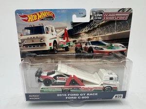 Hot Wheels Premium Team Transport 2016 Ford GT Race/Ford C-800 - Diecast Car - Bild 1 von 6