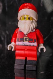 Lego Minifigure-  Santa Claus Minifigure set 40223 Snowglobe Father ChristmAS