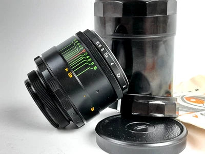 LENTE HELIOS-44-2 58mm F/2 MMZ BELOMO SUPER BOKEH M42 MOUNT BIOTAR DESIGNET - Imagem 1 de 4