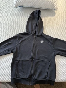 Nike NEW Girls Full Zip Hoodie Sweatshirt Sz: Large Long Sleeve Embroidered Logo - Picture 1 of 8