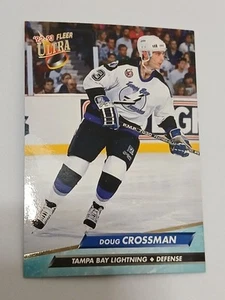 Doug Crossman Tampa Bay Lightning 1992 -93 Fleer Ultra Card #410 - Picture 1 of 2