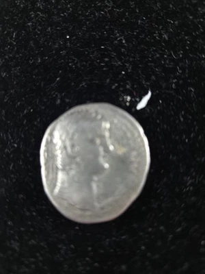 Emperor Nero Dupondius Roman Coin 54AD-68 AD  Genuine Silver Coin - Image 1 of 4