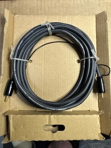 Audioquest Black Lab Subwoofer Interconnect Cable 3 Meter - 10 Ft Length - Picture 1 of 2