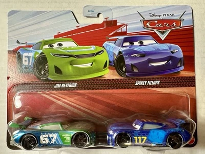 DISNEY PIXAR CARS JIM REVERICK & SPIKEY FILLUPS 2026 2 PACK - Image 1 of 2