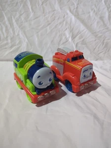 Thomas & Friends My First Railway Pals Percy Train & Flyn Fire Engine Working  - Picture 1 of 7