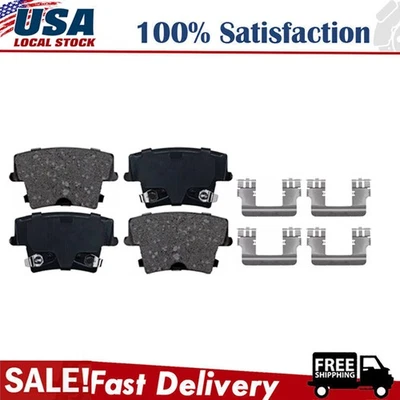 Fit 2005 2006 2007 2008 2009 - 2013 Dodge Charger Magnum Rear Ceramic Brake Pads - Image 1 of 4