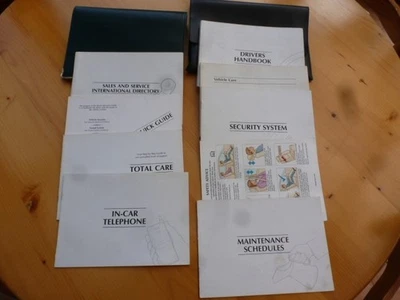 PAQUETE DE LIBROS Y CARTERAS DE MANO PARA PROPIETARIOS JAGUAR XJR X308 Foto 1 de 4
