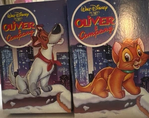 Vintage 1988 McDonald's Ornaments Disney Oliver & Company Set Oliver & DodgerNEW - Picture 1 of 7