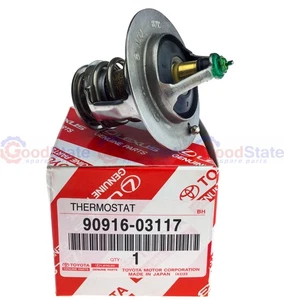Genuine Toyota LandCruiser 105 80 Series FZJ 1FZ 4.5 Petrol Thermostat - Picture 1 of 3