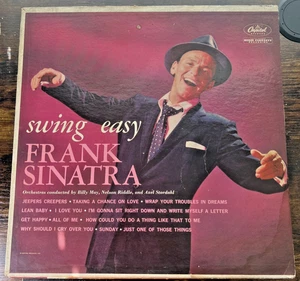 FRANK SINATRA 1960 SWING EASY LP VINYL ALBUM Vinyl Record Capitol Records GUC - Picture 1 of 4