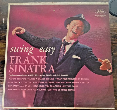 FRANK SINATRA 1960 SWING EASY LP VINYL ALBUM Vinyl Record Capitol Records GUC - Image 1 of 4
