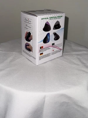 Left-Handed Mouse,2.4GHz Ergonomic Vertical DPI 800/1200/1600 Wireless Mouse ... - Image 1 of 2