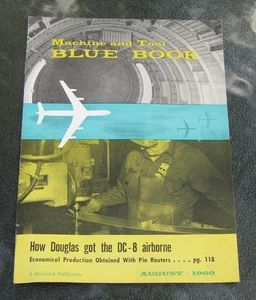 Libro de máquinas y herramientas August 1960 How Douglas Got The DC-8 Airborne 6 páginas MIRAR - Imagen 1 de 4
