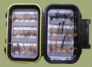 Daddy Long Legs Trout Flies, 30 per Box, Mixed Variety & Size. For Fly Fishing - Picture 1 of 10