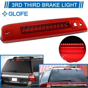 For 03-16 Ford Expedition Lincoln Navigator Red LED 3rd Third Brake Light Lamps - Picture 1 of 11