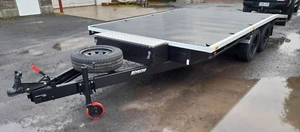 5m x 2.49m 4T Rated Flat Top / Car Trailer / Car Carrier with Beaver Tail - NEW - Picture 1 of 4