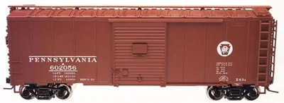 O Gauge Atlas O Trainman 0502-1 40’ Sliding Door Boxcar PRR #602056 3R O1421 LZ - Image 1 of 4