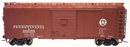 O Gauge Atlas O Trainman 0502-1 40’ Sliding Door Boxcar PRR #602056 3R O1421 LZ - Image 1 of 4