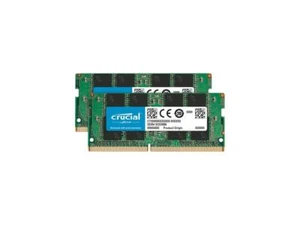 Crucial 64GB Kit (32GBx2) DDR4 3200 MT/s CL22 SODIMM 260-Pin Memory - - Picture 1 of 2