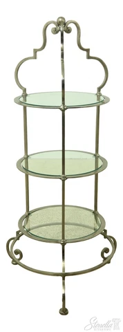 33411EC: Iron 3 Tier Occasional Table Cover