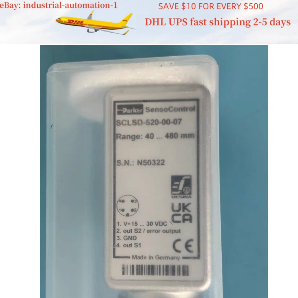 Controlador de temperatura Parker SCLTSD-520-00-07 frete DHL - Imagem 1 de 1