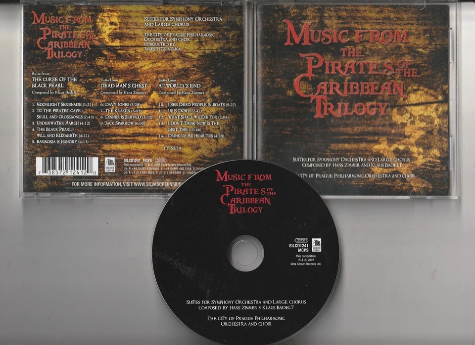 The City of Prague Philharmoni Music from the Pirates of Caribbean Trilogy (CD) - Bild 1 von 1