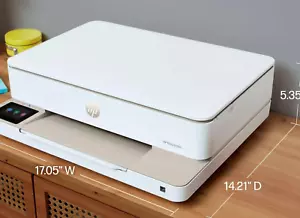 New HP Envy 6152e/6155e All In One Printer-Wireless-Copy-Photo+Free INK - Picture 1 of 8