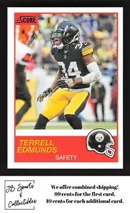 2019 Score Terrell Edmunds #119 Pittsburgh Steelers - Picture 1 of 2