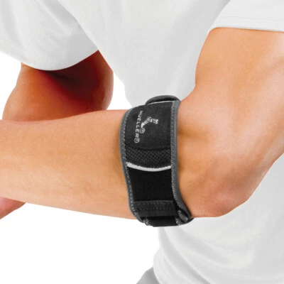 Mueller Sports Medicine Hg80 Premium Tennis Elbow Support - Black/Gray - Image 1 of 2