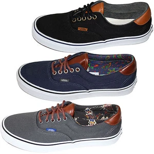 Vans Era 59 (C&L) (MLX) Herren Canvas Leder Schnürschuhe - brandneue Schuhe - Bild 1 von 3