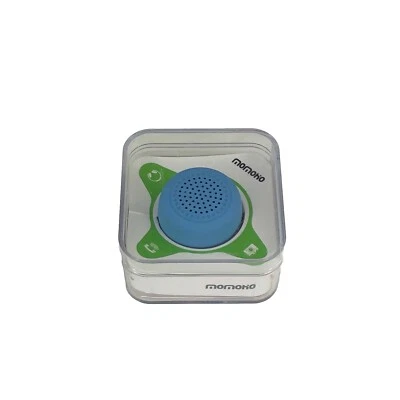 Momoho The Smallest Mini Bluetooth Speaker BTS0011 Wireless Speaker Blue New - Image 1 of 4