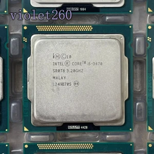 3rd Gen Intel Core i5-3470 LGA1155 3.20GHZ Quad-Core SR0T8 4C 4T CPU Processor - Picture 1 of 1