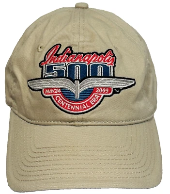 Gorra Brickyard INDIANAPOLIS 500 2009 Era Centenario Beige Bordado Logo OS Foto 1 de 4