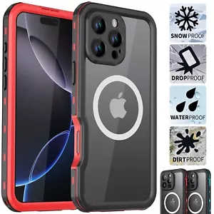 Für iPhone 15 16 Pro Max / Plus Wasserdichte Hülle Robust Full MagSafe Cover - Bild 1 von 15