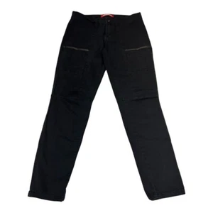 Unionbay Black Utility Pants Zip Pocket Stretch Casual Trousers Size 5 - Picture 1 of 9