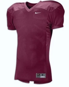 NIKE Defender Cardinal Red Mesh Football Game Practice Jersey Youth Boys XL 2XL - Picture 1 of 4