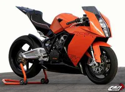 LUIMOTO  RIDER/PASSENGER  SEAT COVER FITS KTM RC8 TYPE I 2008-2015 - Image 1 of 4