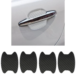 Charbon Noir Porte Contre Éraflures Macken 4x Poignée de Creux Film Protection - Afbeelding 1 van 3