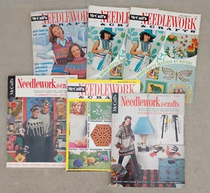 1966 McCall's Needlework Crafts Vintage Magazines 1967 1968 1971 1972 Knitting - Picture 1 of 5